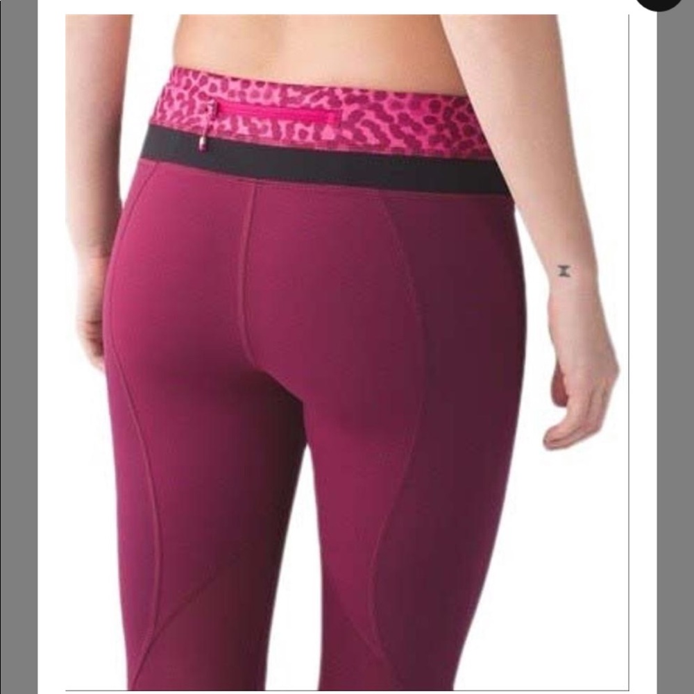 Lululemon run inspire crops